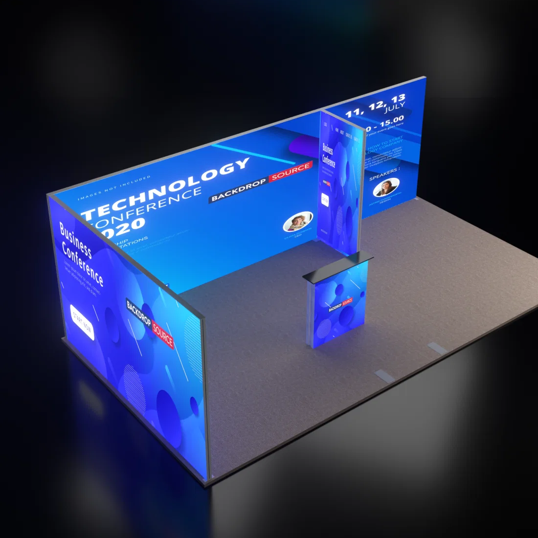 SEG Modular Lightbox Display Kit - Model 5
