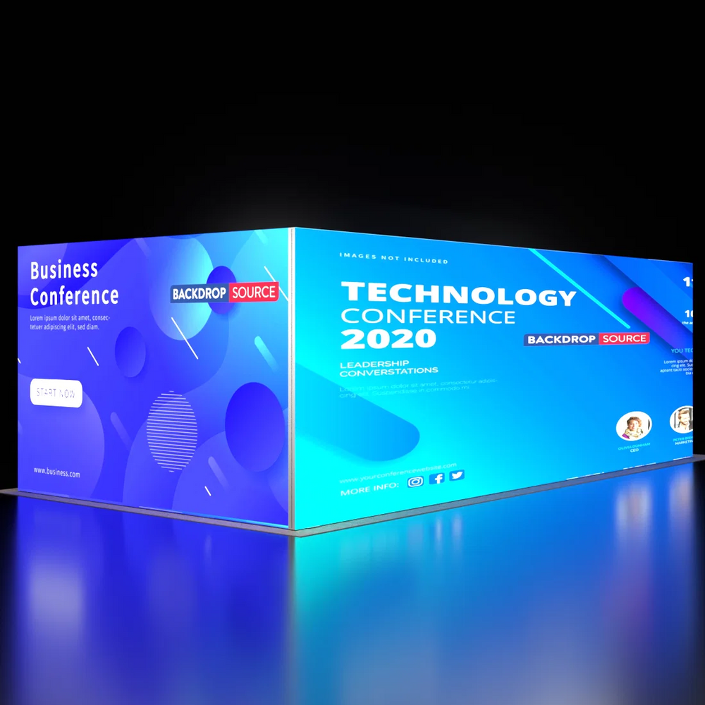 Kit d'affichage modulaire lumineux SEG - Modèle 12 