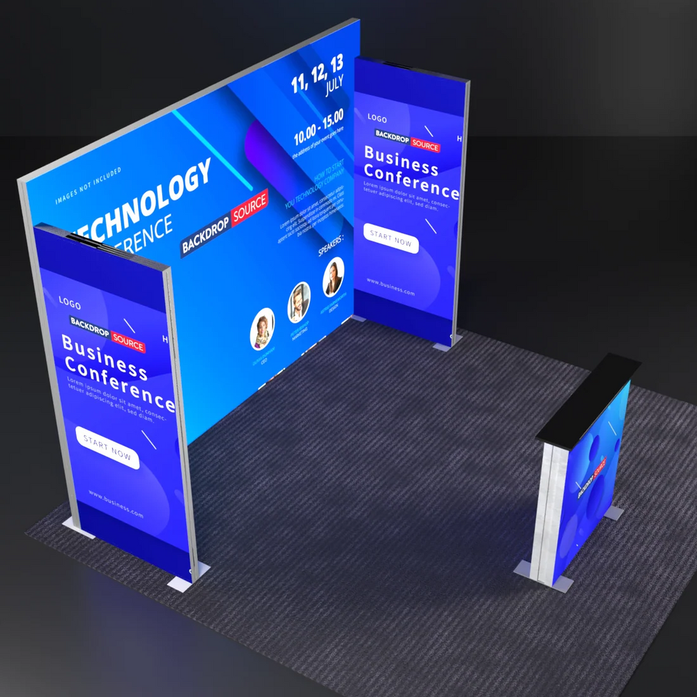 Kit d'affichage modulaire lumineux SEG - Modèle 6 