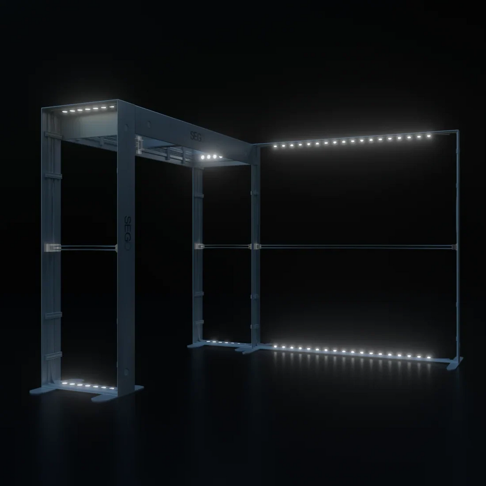 SEGO Backlit Booth 10ft x 10ft - Model 1