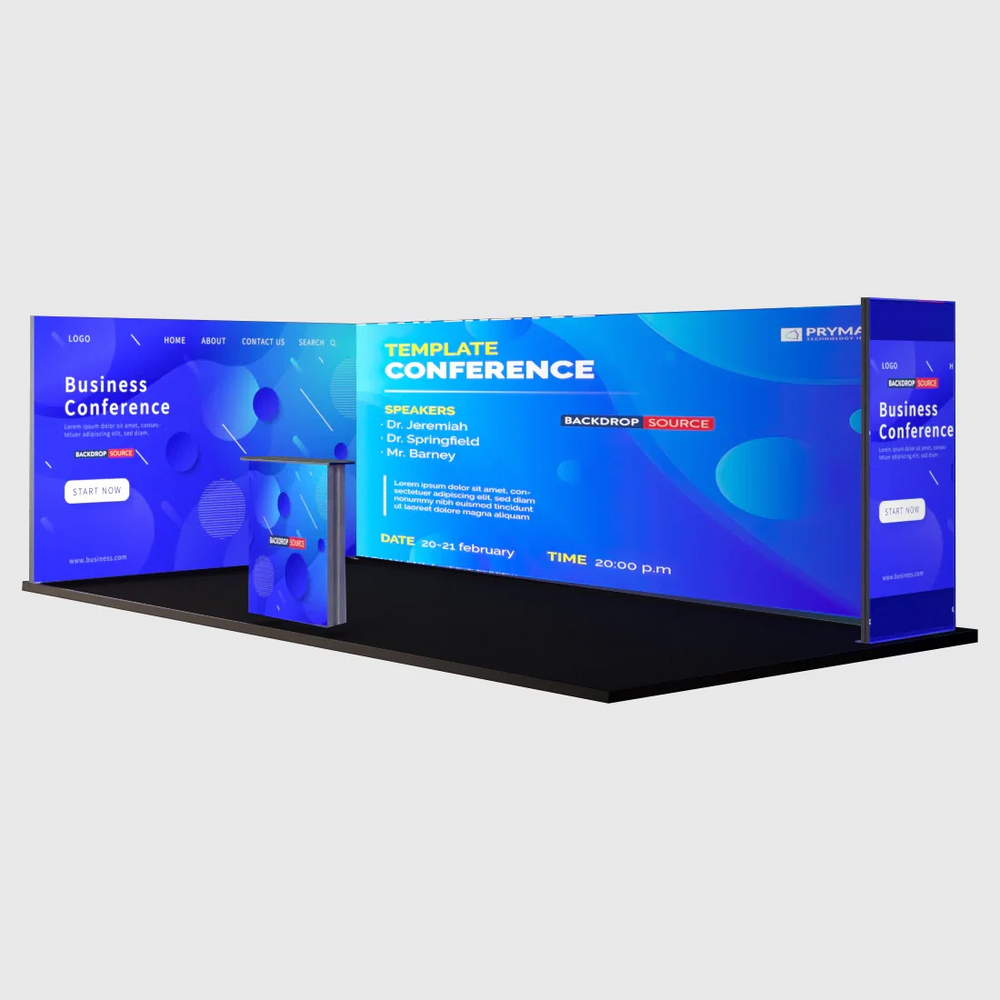 Kit d'affichage modulaire lumineux SEG - Modèle 10 