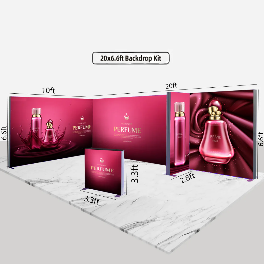 SEG Modular Lightbox Display Kit - Model 5