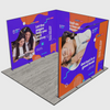 Foldable SEG Exhibition Display - Model 6