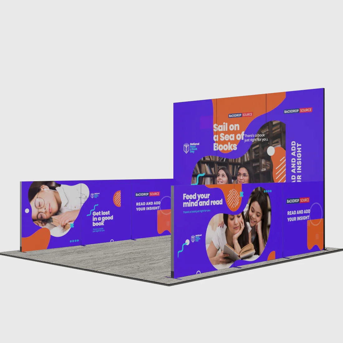 Foldable SEG Exhibition Display - Model 3