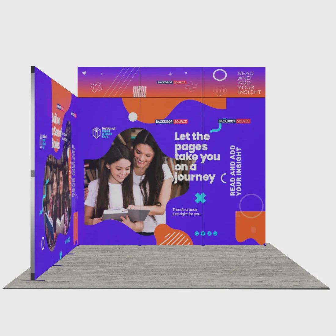 Foldable SEG Exhibition Display - Model 7