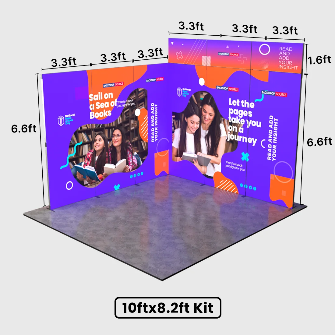 Foldable SEG Exhibition Display - Model 7