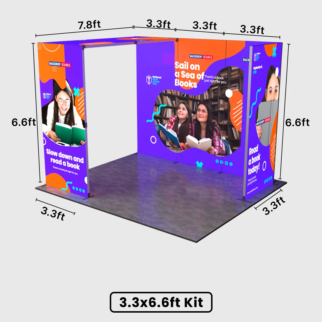 Foldable SEG Exhibition Display - Model 2