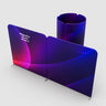 13x10 Magnetic Fabric Booth Wall with Curved Panel Options