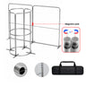 13x10 Magnetic Fabric Booth Wall with Curved Panel Options