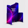 6.5x6.5 Magnetic Fabric Booth Wall with 5 Straight Panels