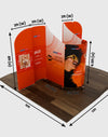 Magnetic Fabric Booth Display - Model 1 (13 x 10ft)