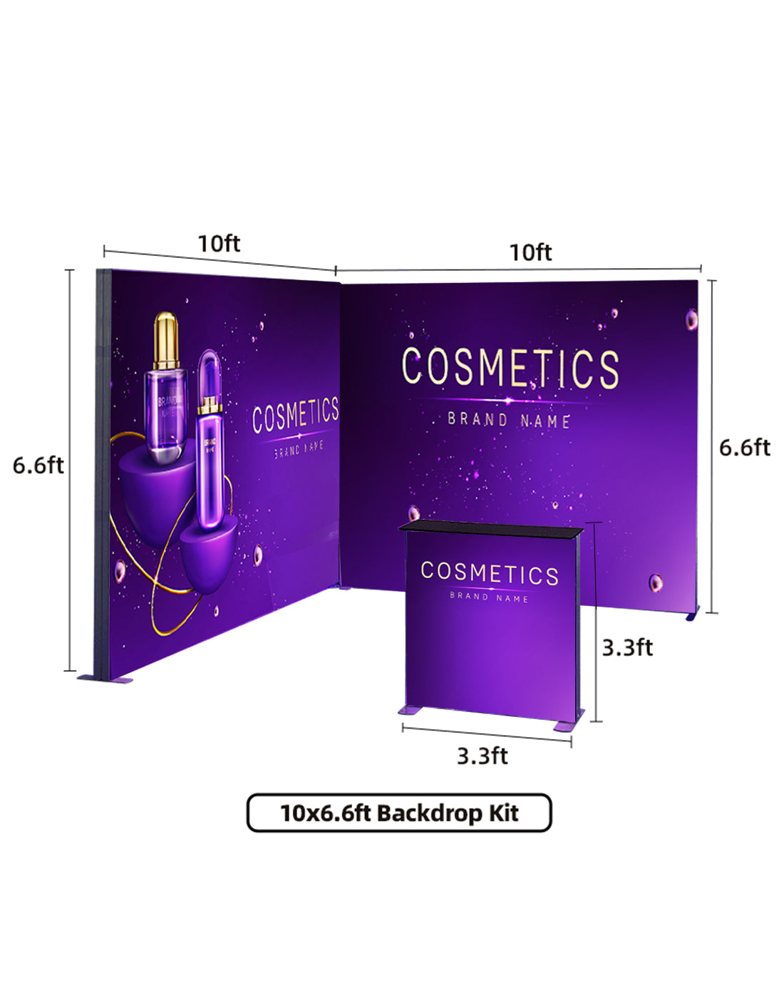 Tradeshow SEG Modular Lightbox Display - Model 4