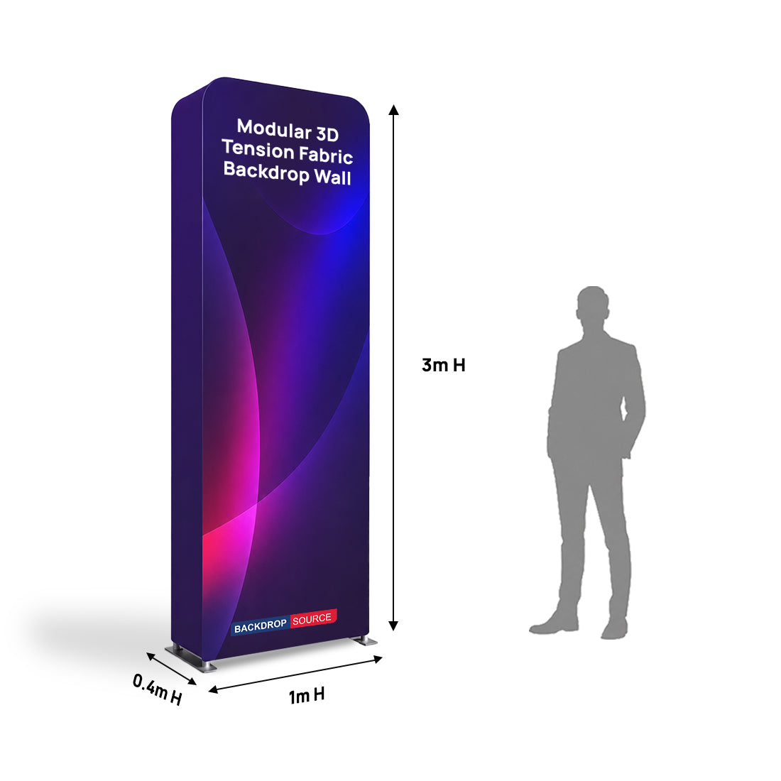 Affichage en colonne verticale 3D 