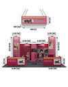 Modular Booth Kits 20ft x 20ft - Model 07