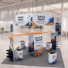 Modular Booth Kits 20ft x 20ft - Model 08