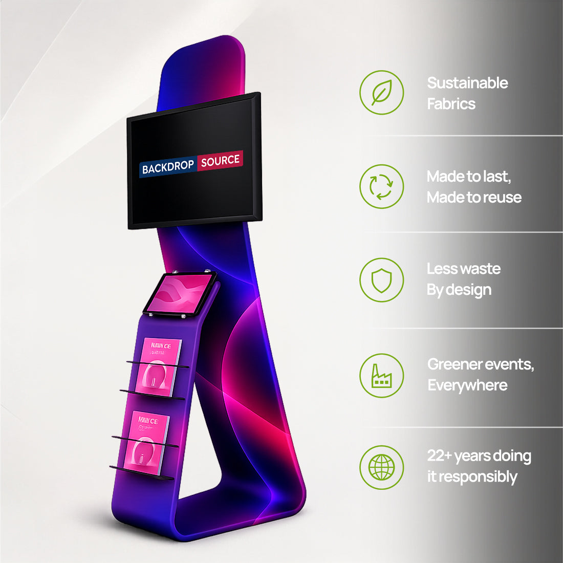 Multi-Device Media Display Stand