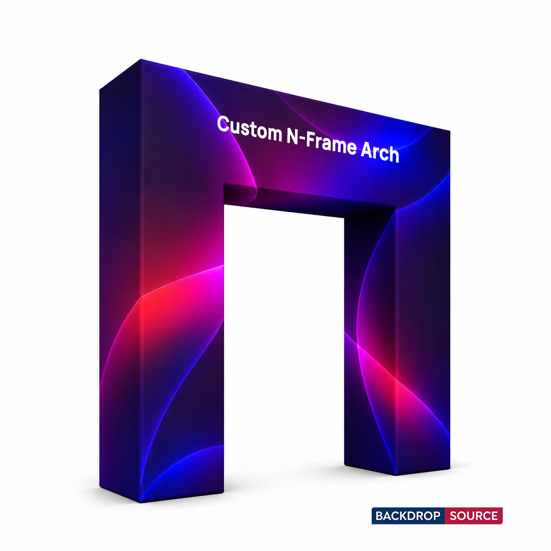 Custom N-Frame Tension Fabric Event Archway
