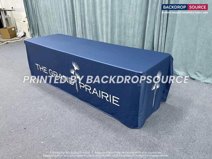 Customised table cover printing