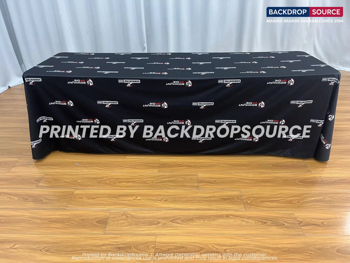 Customised table cover printing