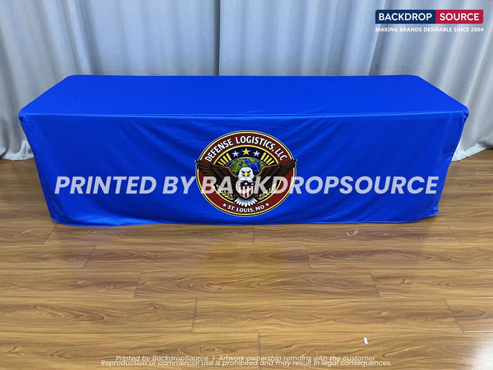 Customised table cover printing