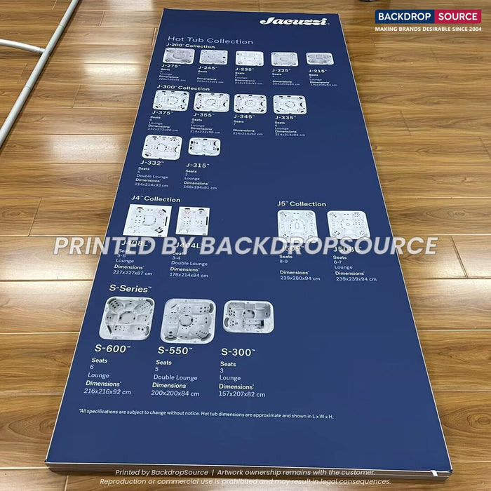 SEG Fabric Display (Non-lit)