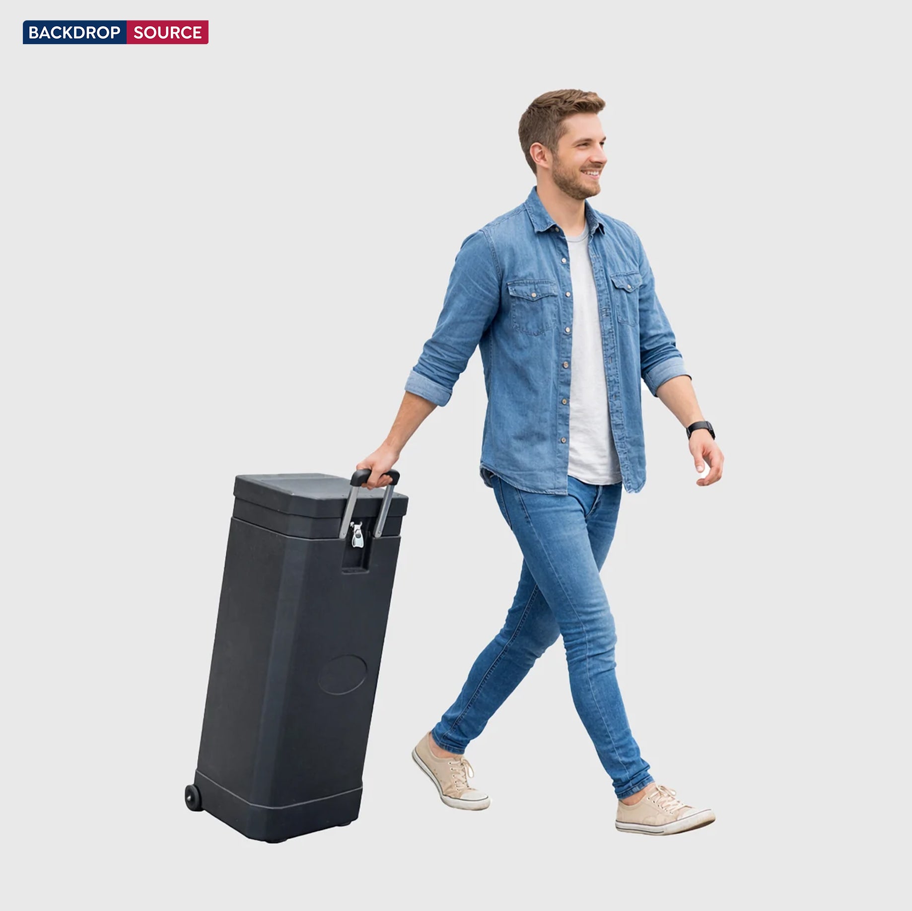 Plastic Hard Carry Case - Holds 10ft Kits