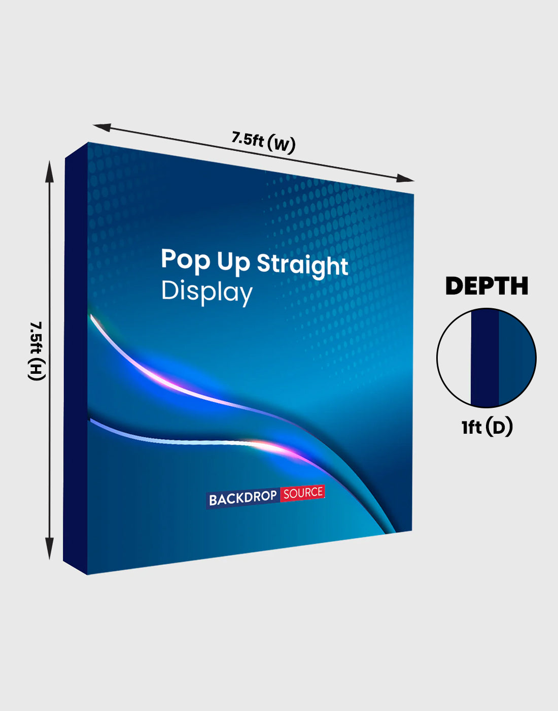 FIFA 2026 Straight Pop-Up Wall