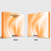 Mur pliable portable en tissu droit 