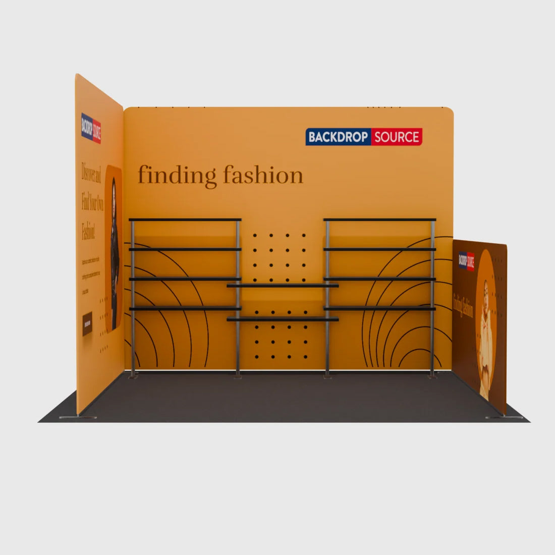 Portable Exhibit Display 10ft x 10ft - Model 21