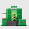 Portable Exhibit Display 10ft x 10ft - Model 20