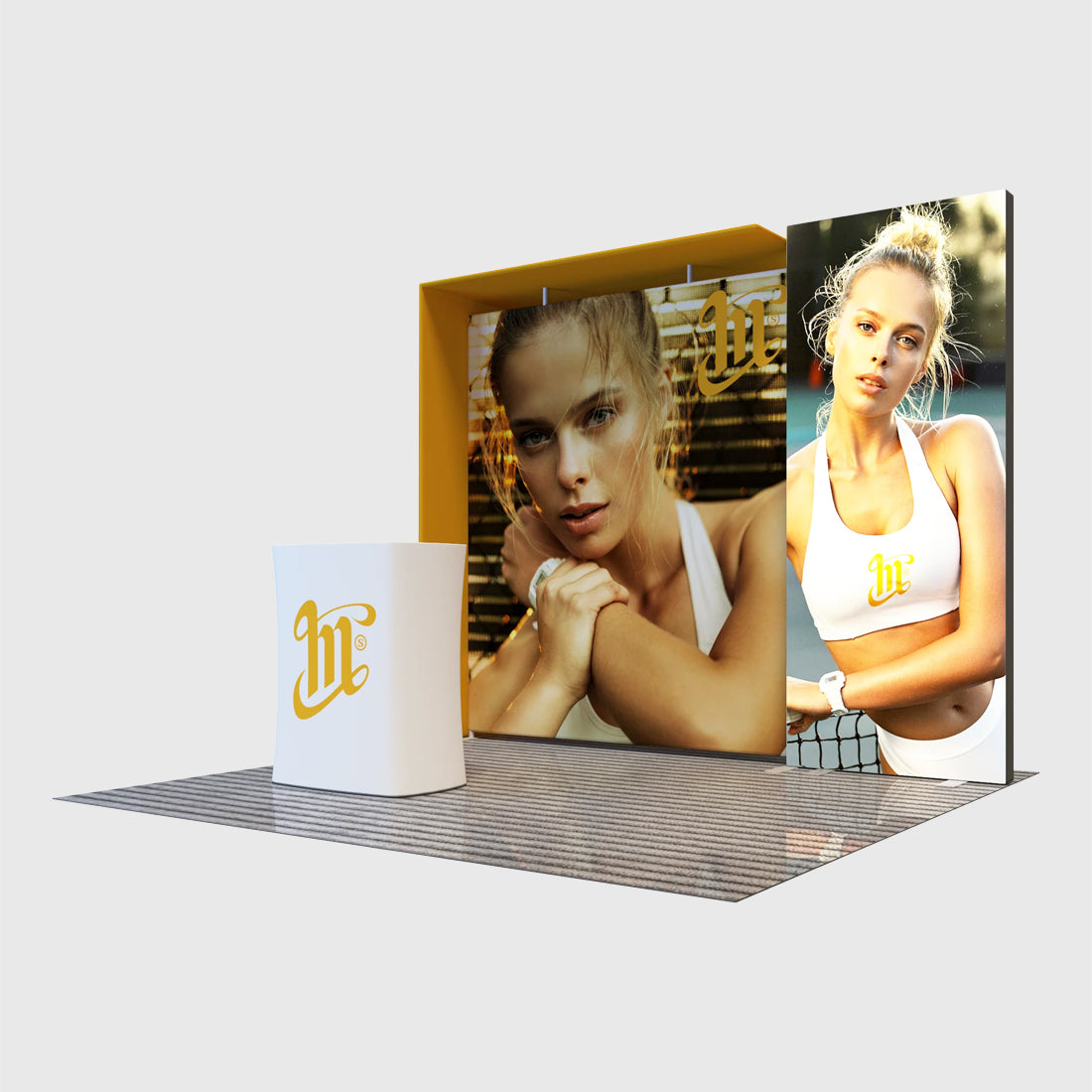 10x10 Fabric Backwall Display Kit