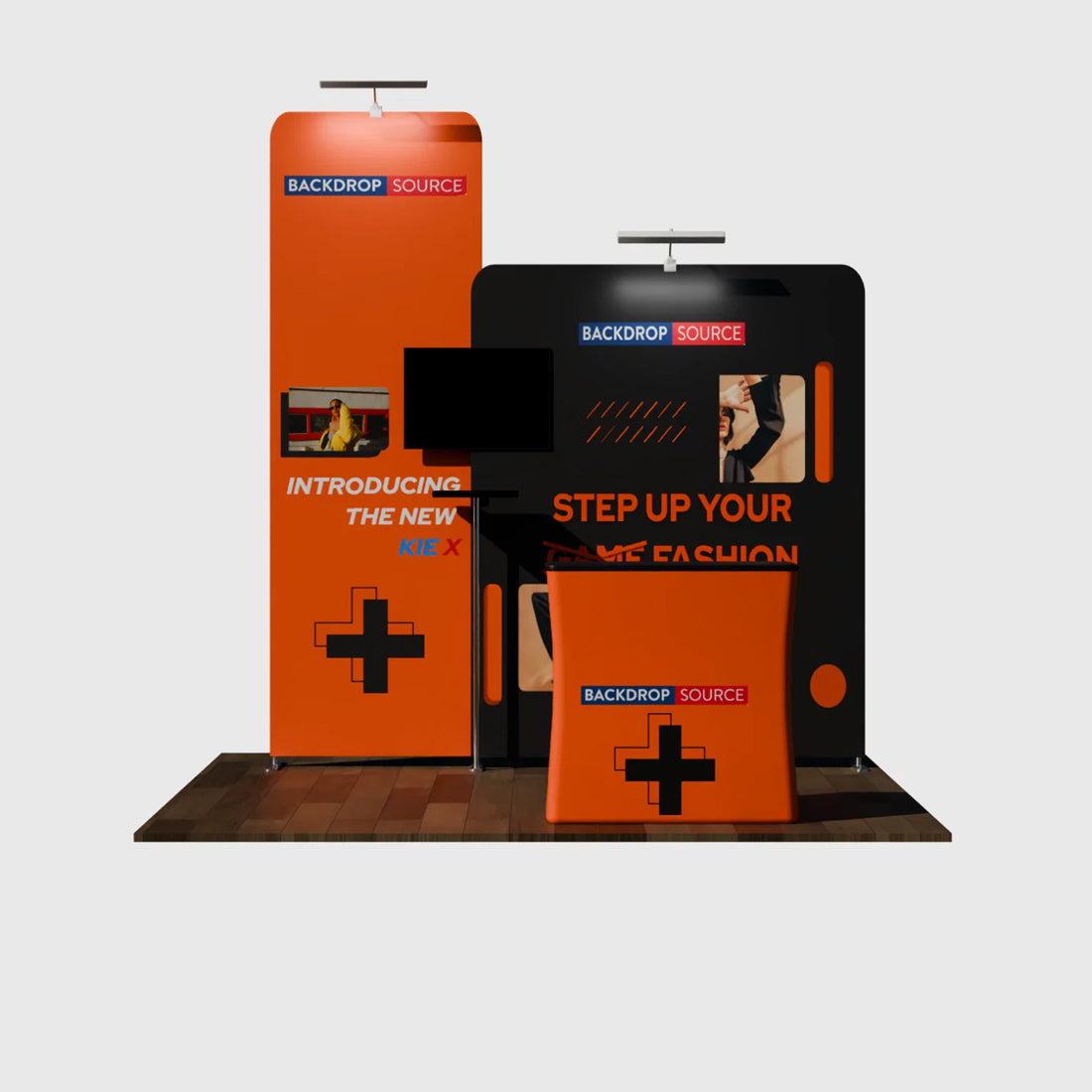 Portable Exhibit Display 10ft x 10ft - Model 13