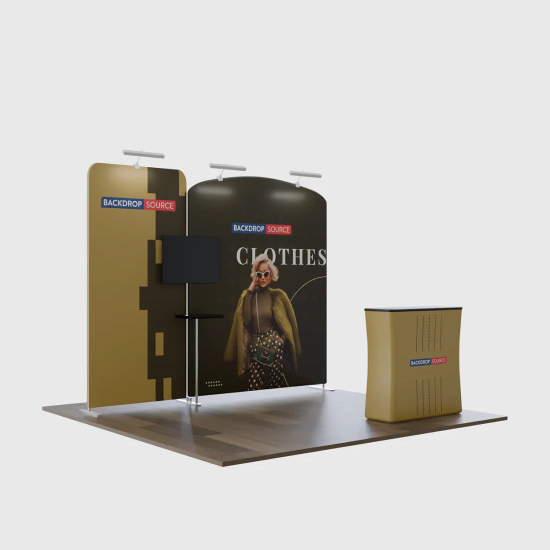Modular Exhibition Kit for 10ft Wide Booths