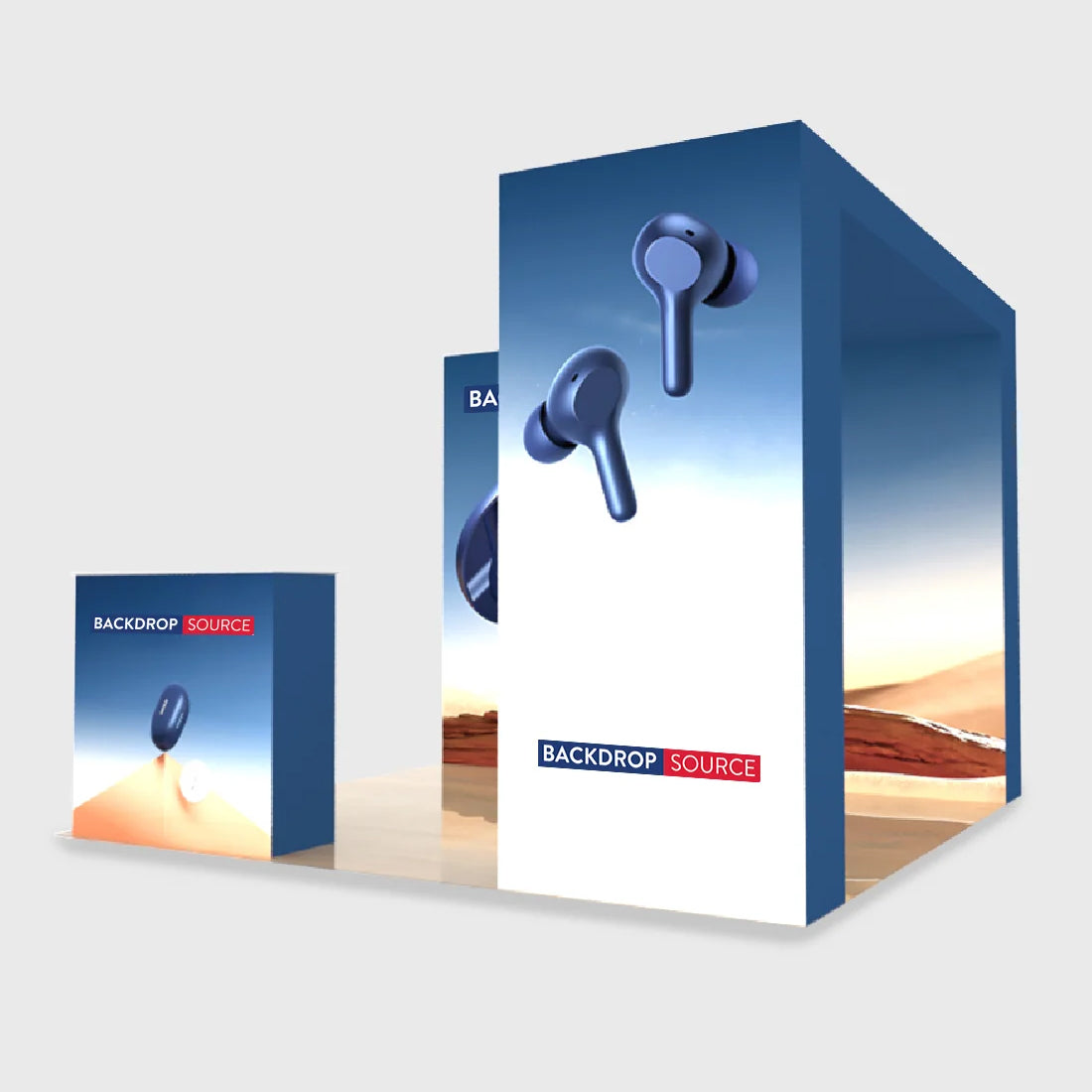 Portable Exhibit Display 10ft x 10ft - Model 41