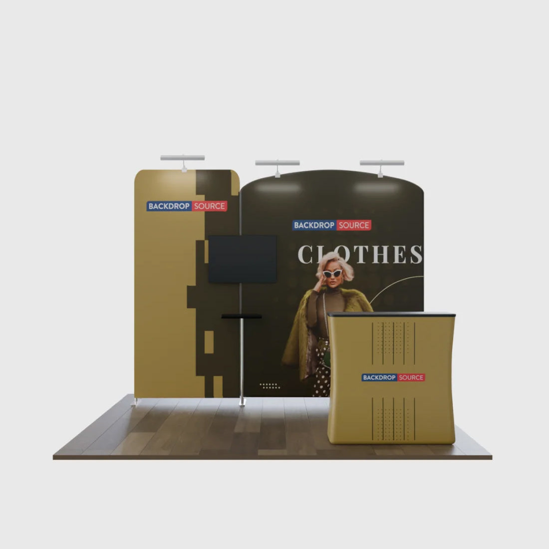 Modular Exhibition Kit for 10ft Wide Booths