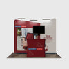 Kit d'exposition incliné pour stands de 3 mètres de large 