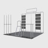 Portable Exhibit Display 10ft x 10ft - Model 20