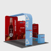 Portable Exhibit Display 10ft x 10ft - Model 15
