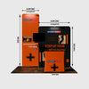 Portable Exhibit Display 10ft x 10ft - Model 13