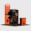 Portable Exhibit Display 10ft x 10ft - Model 13