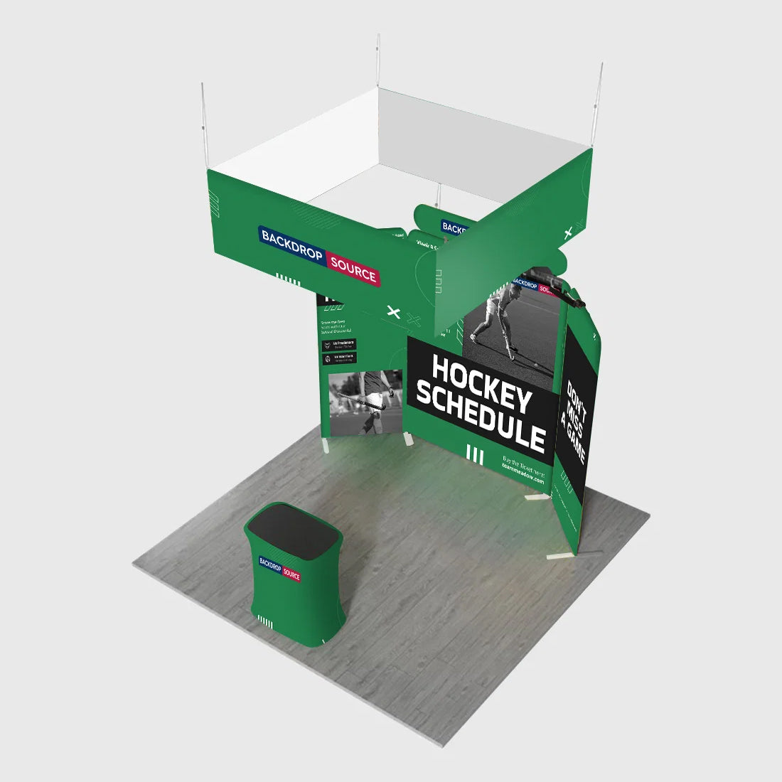 Portable Exhibit Display 10ft x 10ft - Model 32