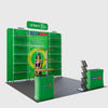 Portable Exhibit Display 10ft x 10ft - Model 20