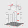 10x10 Magnetic Wall Booth Kit with 4-Sided Hanging Banner