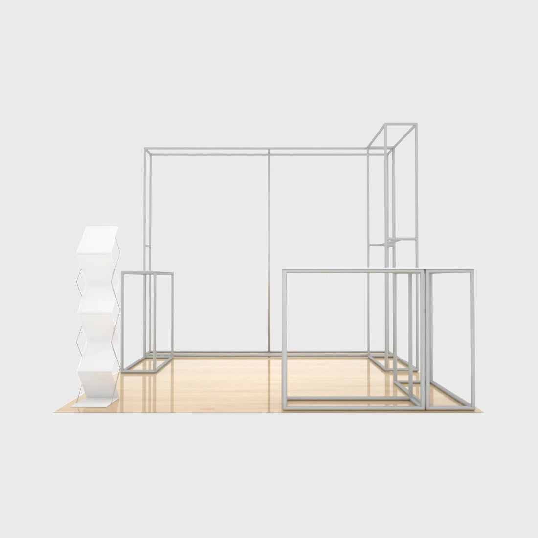 Portable Exhibit Display 10ft x 10ft - Model 42