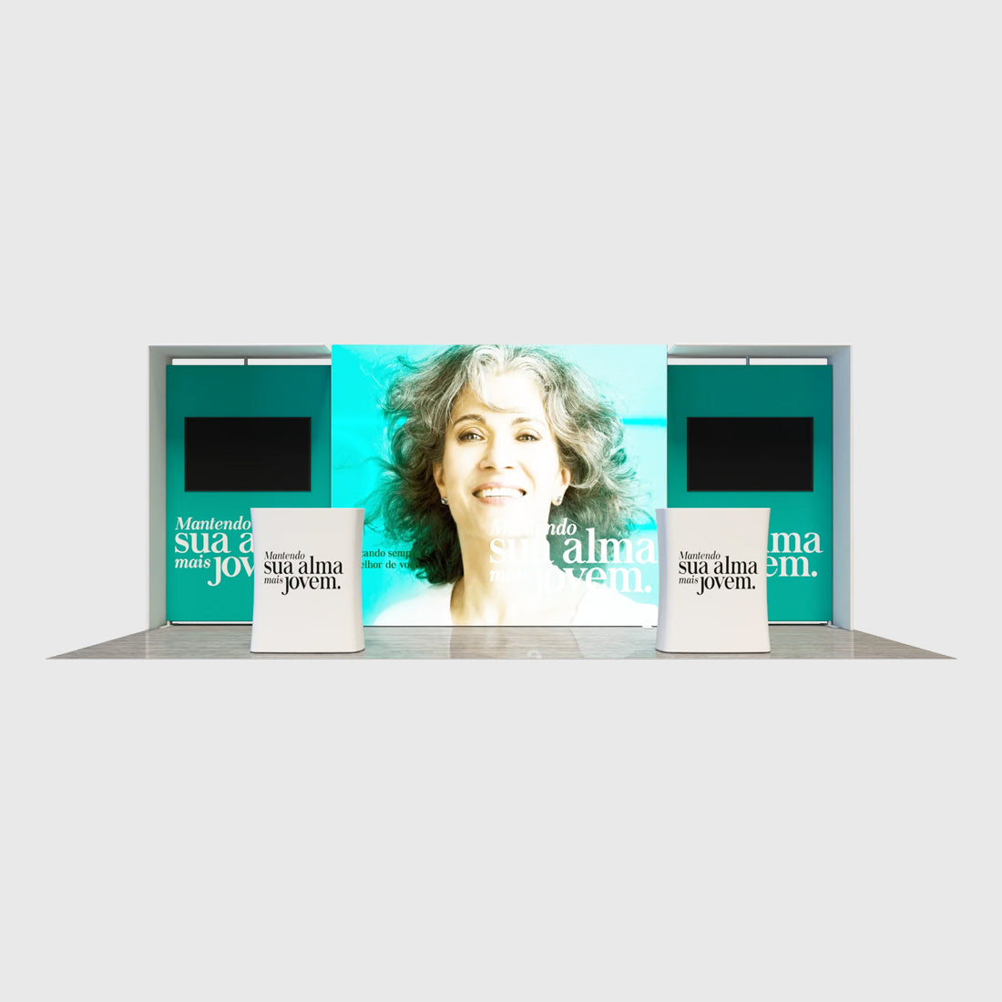 10x20 Modular Exhibition Display Kit – Model 5