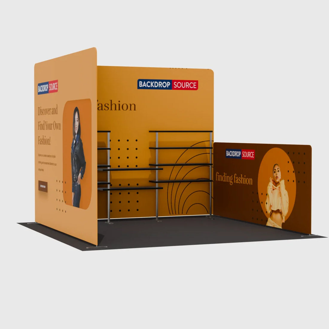 Portable Exhibit Display 10ft x 10ft - Model 21
