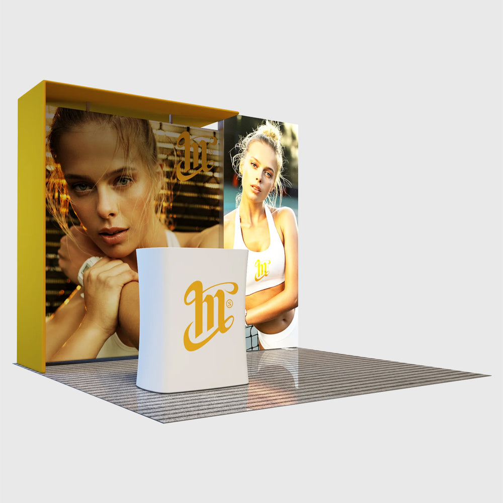 10x10 Fabric Backwall Display Kit