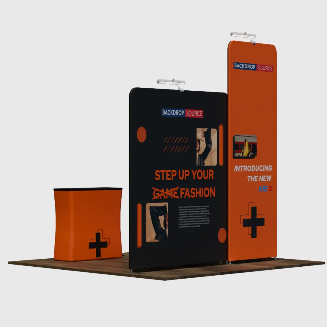 Portable Exhibit Display 10ft x 10ft - Model 13