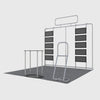 Présentoir portable 3 m x 3 m - Modèle 28 