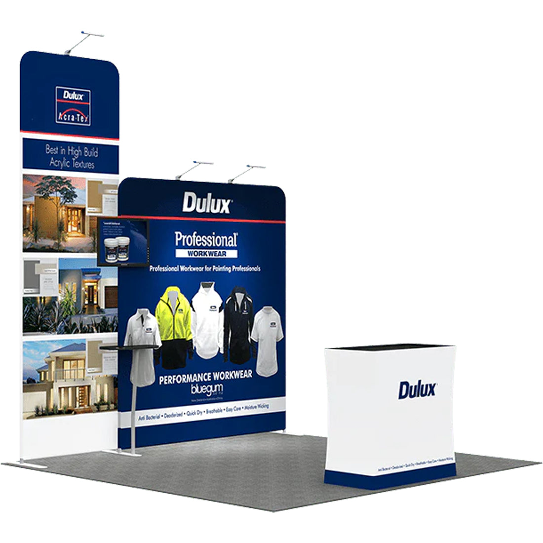 Portable Exhibit Display 10ft x 10ft - Model 13